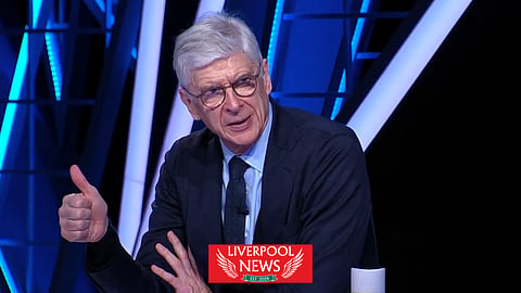 Arsene Wenger has cast a Liverpool verdict. (Credit: beIN SPORTS on X)