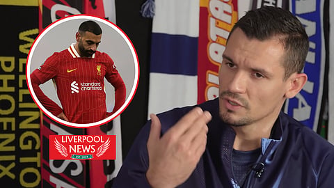 Dejan Lovren slammed by Liverpool fans after Mohamed Salah comments. (Credit - Imago/COPA90 Football on YouTube)