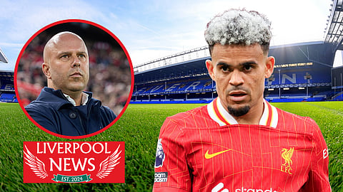 Arne Slot could regret his Luis Diaz decision in Liverpool v Everton (Credit: Imago)
