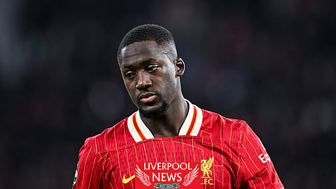 Ibrahima Konate struggled against Wolves (Credit: Imago)