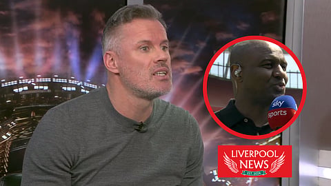 One Liverpool star was compared to Patrick Vieira by Jamie Carragher (Credit: Sky Sports)