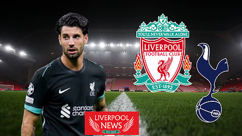 Dominic Szoboszlai starred for Liverpool against Tottenham (Credit: Imago)