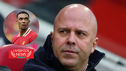 Arne Slot has provided an update on Trent Alexander Arnold. (Credit: Imago)