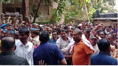 Silver Oak St Protest