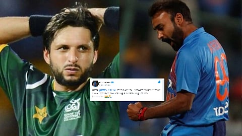 Amit Mishra-Shahid Afridi