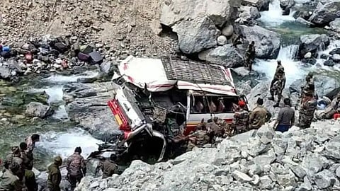 Ladakh, Army Vehicle Accident