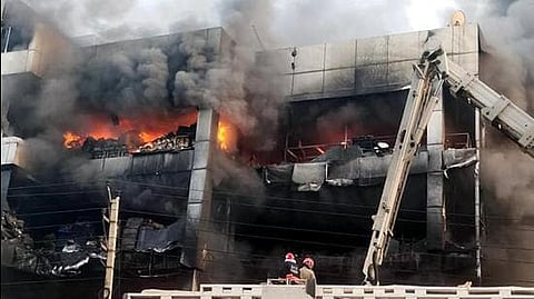 Delhi Mundka Fire
