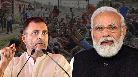 Rahul Gandhi - Narendra Modi