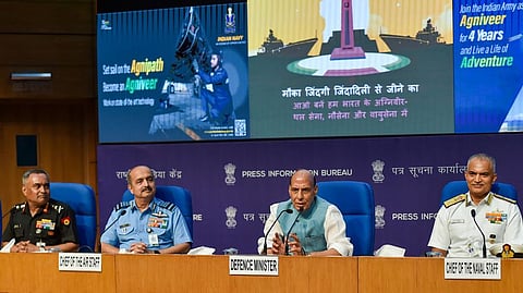 30-40 हजार पगार, 44 लाखांचा विमा, 4 वर्ष नोकरी : काय आहे अग्नवीर योजना