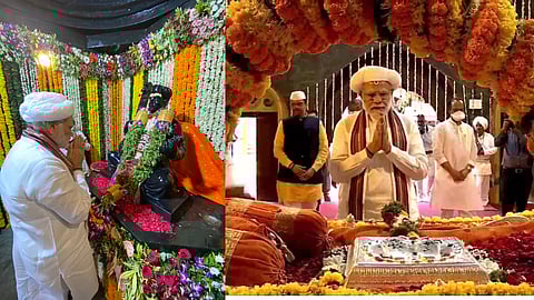 Photos : पंतप्रधान मोदींच्या दौऱ्यांतील खास क्षणचित्रे