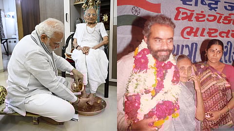 पंतप्रधान मोदींनी आईच्या 100 वा वाढदिवसला दिले हे गिफ्ट