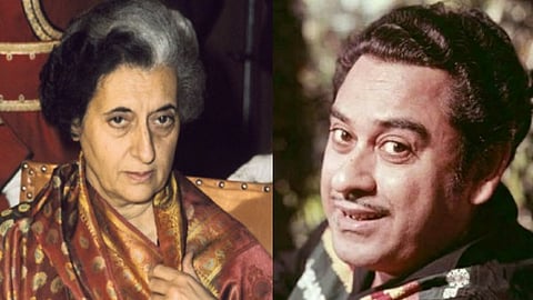 indira gandhi | kishore kumar