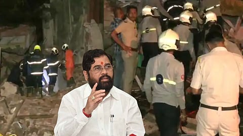 Mumbai Building Collapse | कुर्ला इमारत दुर्घटना, एकनाथ शिंदेंकडून पाच लाखांची मदत जाहीर
