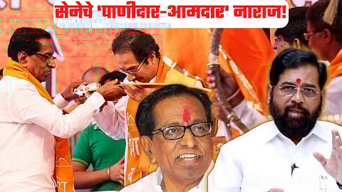 MLA Anil Babar, Eknath Shinde & Uddhav Thackeray