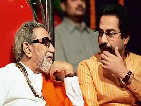 Balasaheb thackeray and Uddhav Thackeray