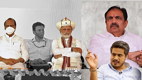 अजित पवारांना डावललं; जयंत पाटील, रोहित पवारांनी व्यक्त केला संताप