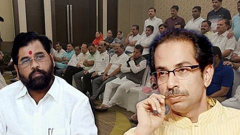 शिवसेना आक्रमक; एकनाथ शिंदेंसह 15 बंडखोरांवर होणार कारवाई?