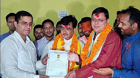 पुष्कर सिंह धामी यांचा चंपावत पोटनिवडणुकीत 55,025 मतांनी विजय