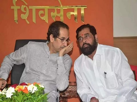 Eknath Shinde and Uddhav Thackeray