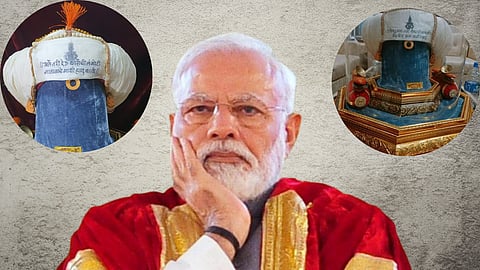 मोदींच्या देहू दौऱ्याला वादाचे ग्रहण; आता पगडीवर आक्षेप