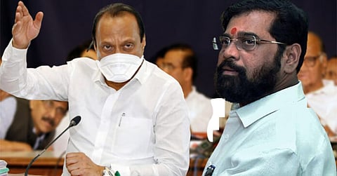 Ajit Pawar : शेतकरी कर्ज फेडणार कसे? दोघेच कारभारी म्हणत सरकारवर टीका