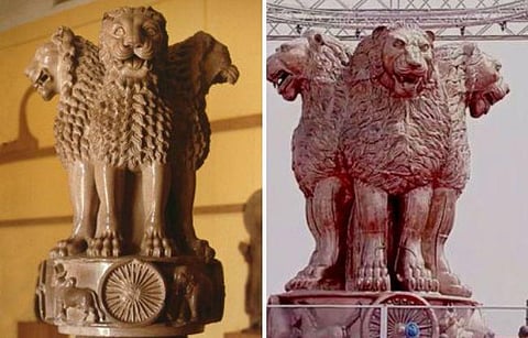 Ashoka Stambh controversy |