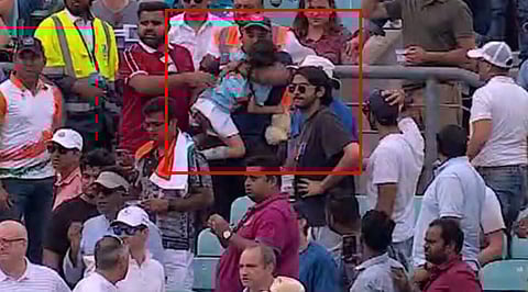 Rohit Sharma VIDEO : रोहितने मारला षटकार चिमुकली झाली जखमी; काळजाचा ठोका चुकवणारा क्षण