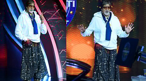 “पहन्ने, को दिया पजामा, लगा साड़ी को फाड़ा"; बिग बींचा हटके लूक