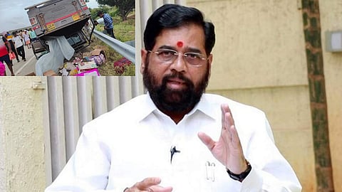 रस्ते अपघातात जखमी झालेल्या वारकऱ्यांच्या मदतीसाठी धावून आले 'एकनाथ'