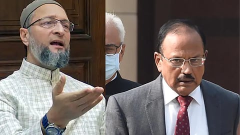 धर्मांधता कोण पसरवतंय हे अजित डोवाल यांनी सांगावं; ओवैसींचं आव्हान