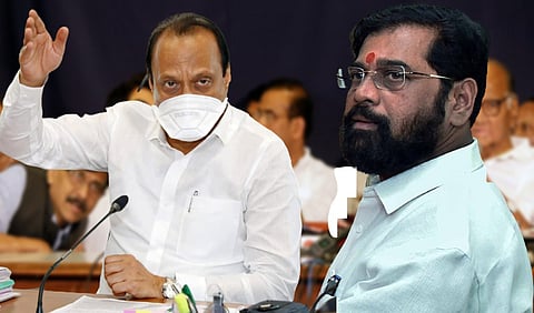 Eknath Shinde Ajit Pawar