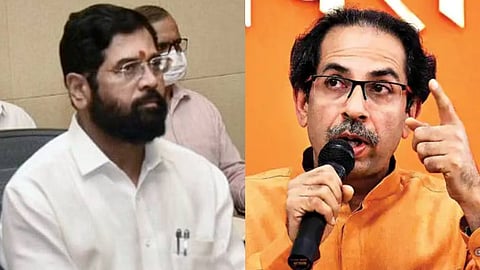 हिंमत असेल तर...; शिंदेंचे भाषण सुरु असतानाच उध्दव ठाकरेंचे थेट आव्हान