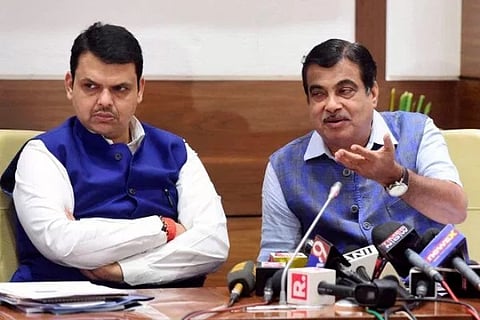 Devendra Fadnavis and Nitin Gadkari