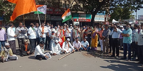 सोनिया गांधींच्या चौकशीच्या निषेधार्थ काँग्रेसचे दुसऱ्या दिवशीही आंदोलन