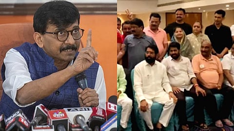 Sanjay Raut : संदीपान भुमरेंनी मंत्री झाल्यावर माझ्यासमोर लोटांगण घातले होते