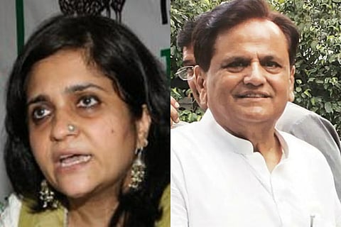 Ahmed Patel and Teesta Setalvad