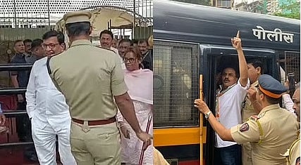 Congress Protest | महागाईविरोधात काँग्रेसचं आंदोलन; नाना पटोलेंसह नेत्यांना रोखण्याचा प्रयत्न
