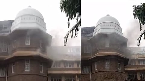 मुंबईतल्या वाडिया रुग्णालयात आग; अग्निशमन दलाच्या आठ गाड्या दाखल