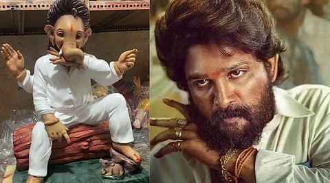 गणेशोत्सवावर पुष्पा, आरआरआर सिनेमाची जादू