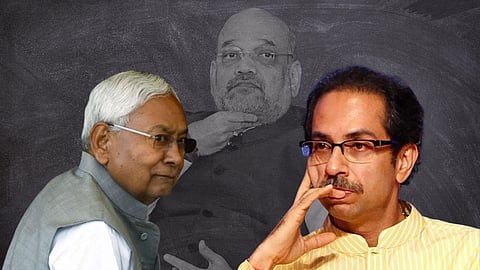 BJP उद्धव ठाकरेंप्रमाणे आपल्यालाही धक्का देईल म्हणून नितीश कुमारांनी सुरु केल्या हालचाली