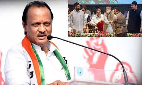 बिनखात्याचे मंत्री; खाते वाटपावरुन अजित पवारांचा शिंदे सरकारला टोला