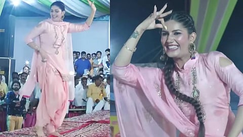 सपना चौधरीच्या ठुमक्यांवर बीडकर थिरकले; शेतकऱ्यांच्या व्यथांचा पडला नेत्यांना विसर