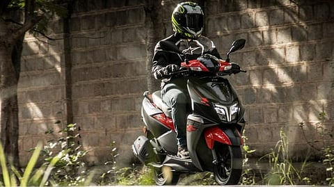 tvs new electric scooter