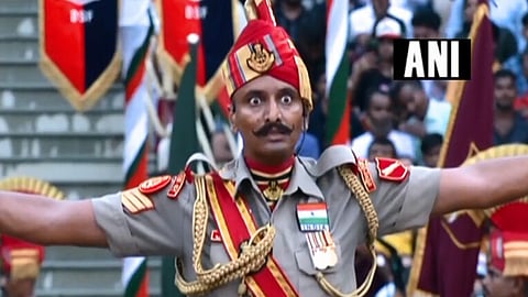 attari wagah border | independence day