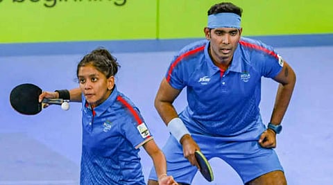 CWG 2022: अचंता-श्रीजा जोडीने टेबल टेनिसच्या मिश्र दुहेरीत सुवर्ण पदकावर कोरले नाव