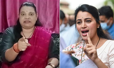 माफी माग नाही तर तुला सोडणार नाही; पोलीस पत्नीचा नवनीत राणांना इशारा