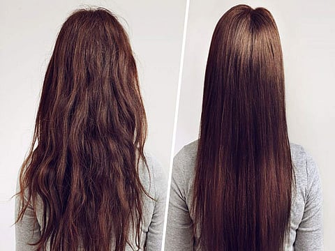 केस स्ट्रेट करण्यासाठी तुम्हाला पार्लरमध्ये जाण्याची गरज नाही, घरीच करा स्ट्रेट