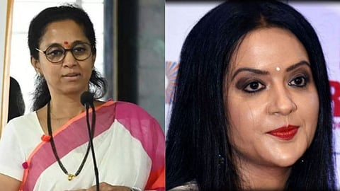 Supriya Sule, Amruta Fadnavis