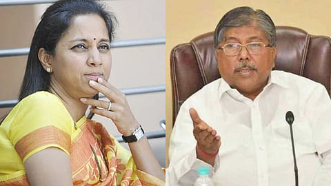 Chandrakant Patil, Supriya Sule