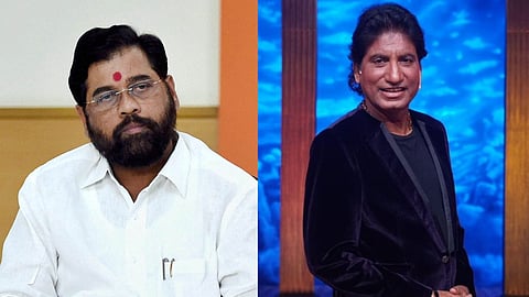 CM Eknath Shinde, Raju Shrivastav